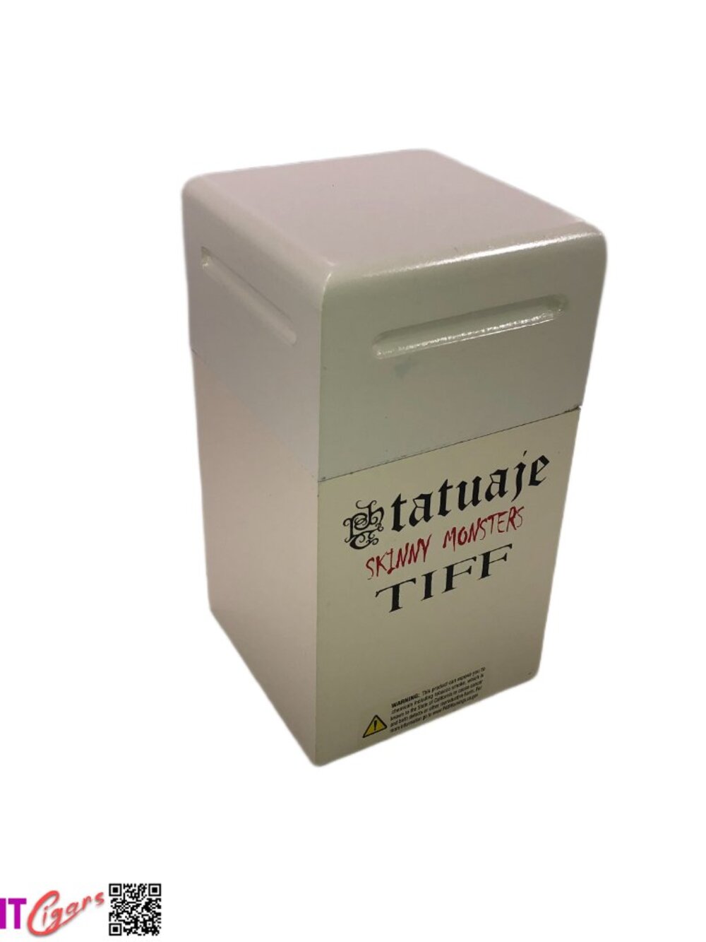Tatuaje Skinny Monsters Tiff Empty Wooden Cigar Box 4x4x7.25